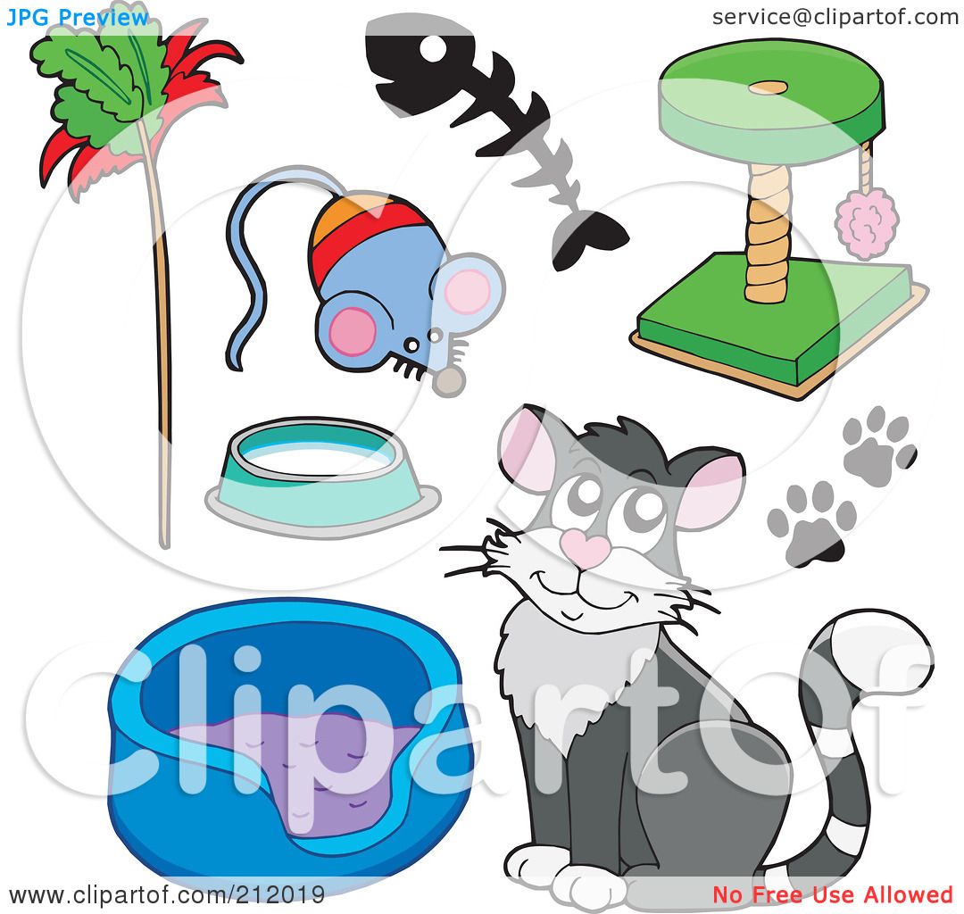 cat bed clipart - photo #30
