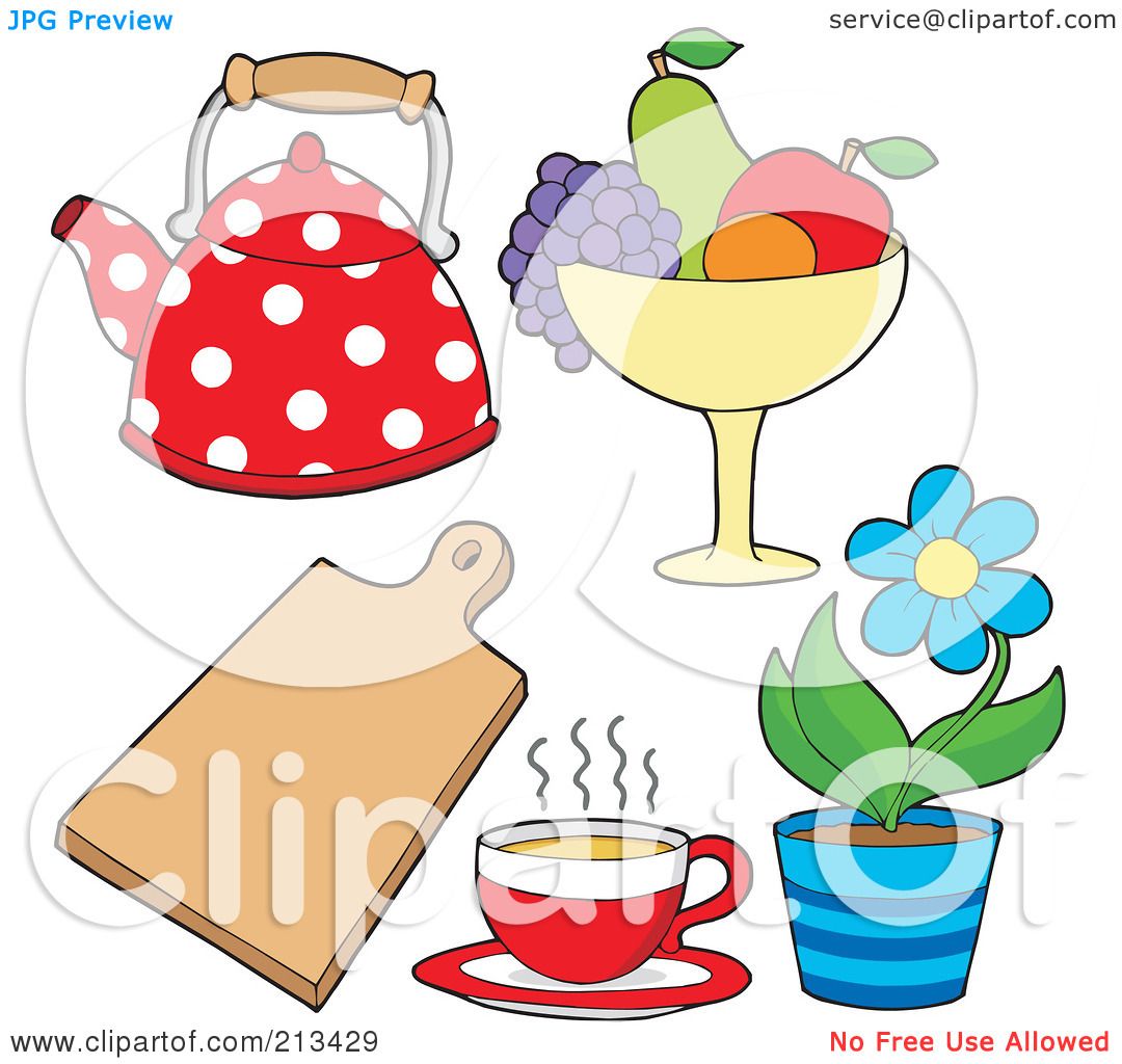 clipart of kitchen items - photo #44