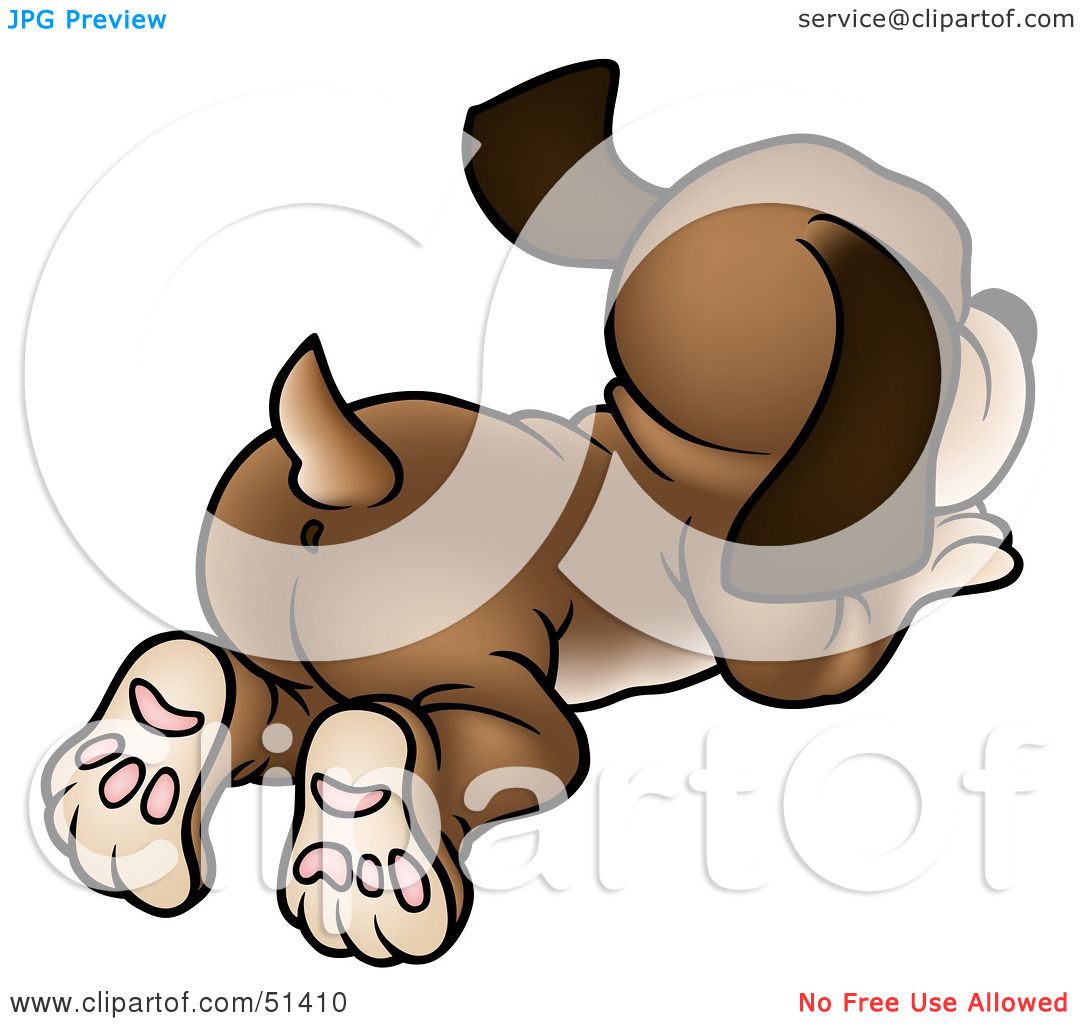animated clipart dog wagging tail - photo #32
