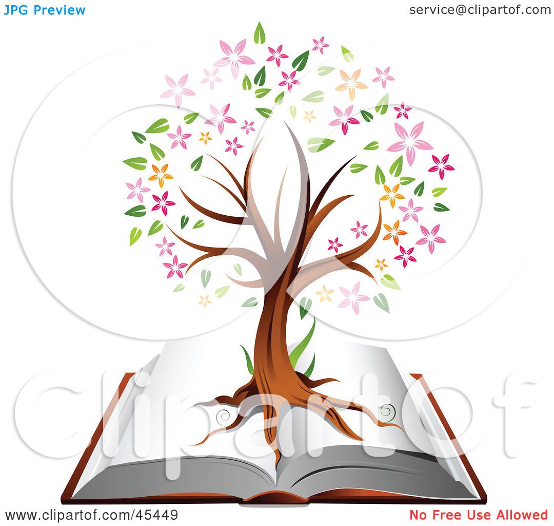 book tree clipart - photo #19