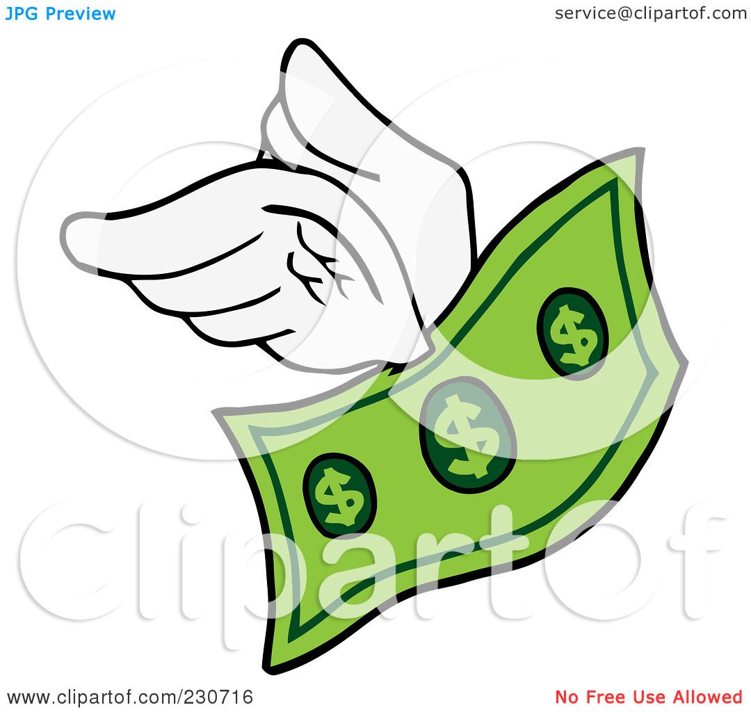 clipart flying dollar sign - photo #18