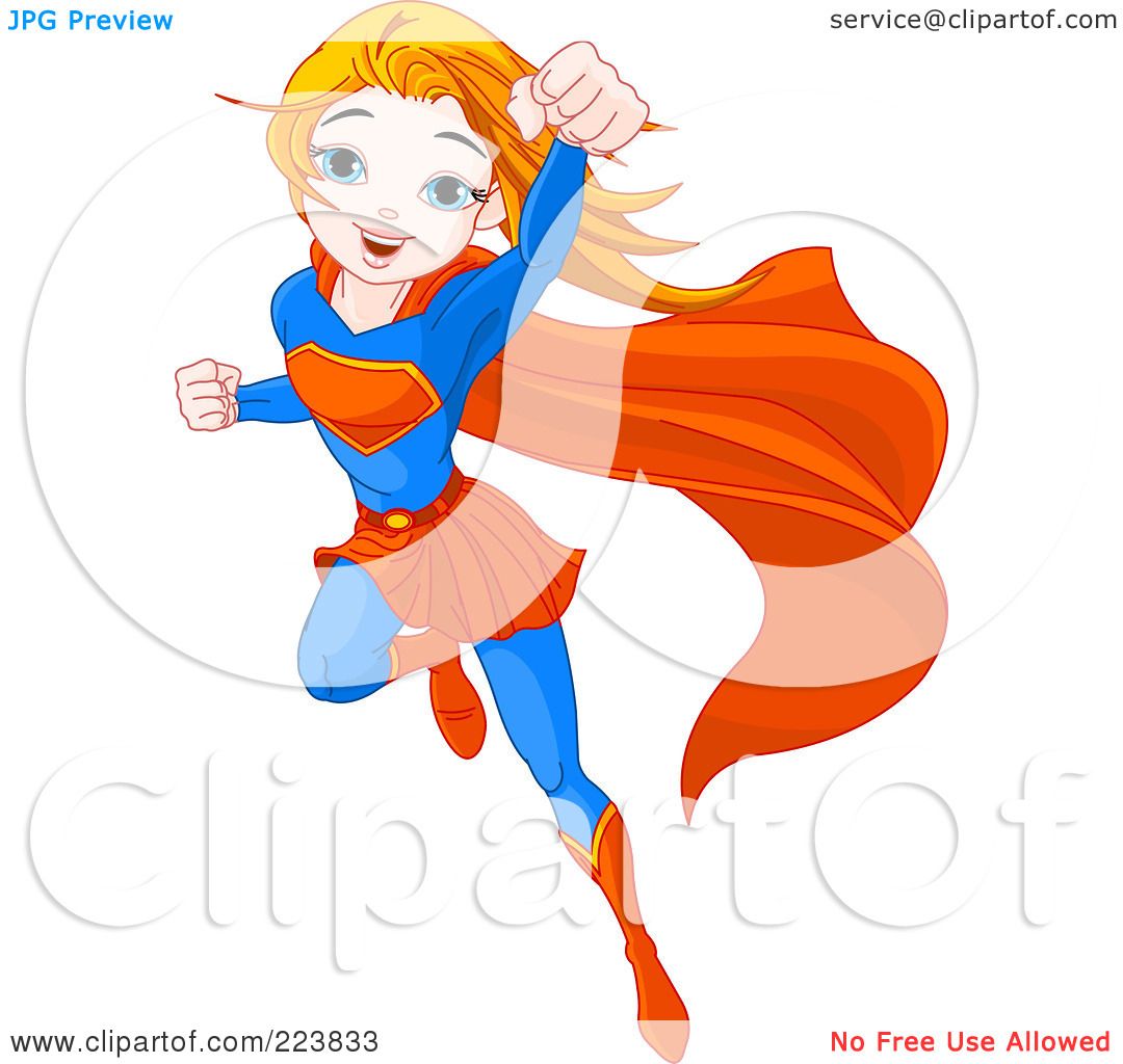 free clip art supergirl - photo #46