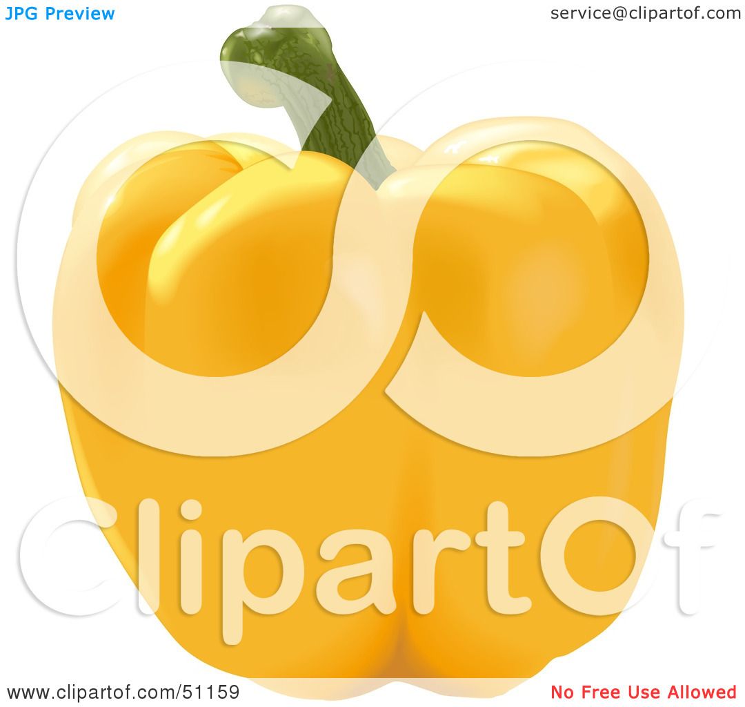 yellow pepper clipart - photo #36