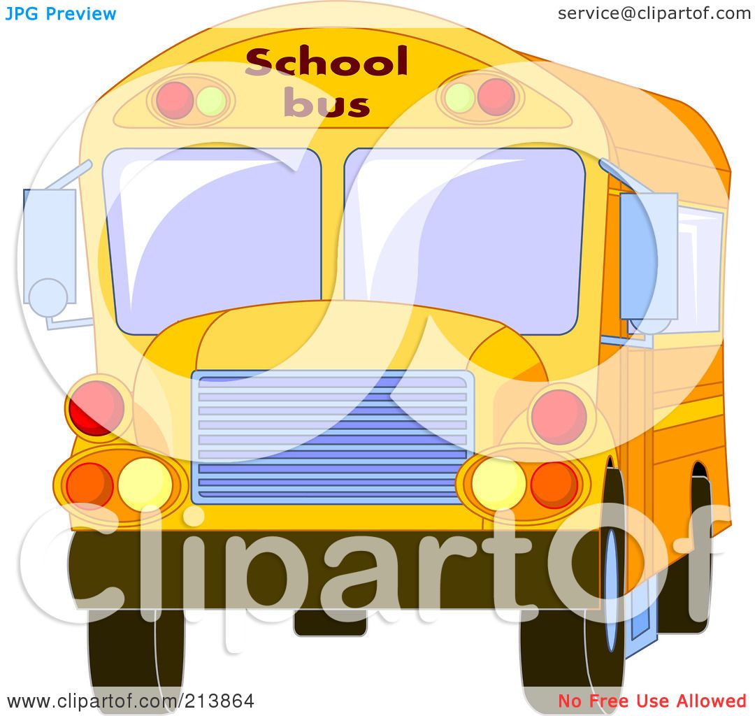 front of bus clipart - photo #49