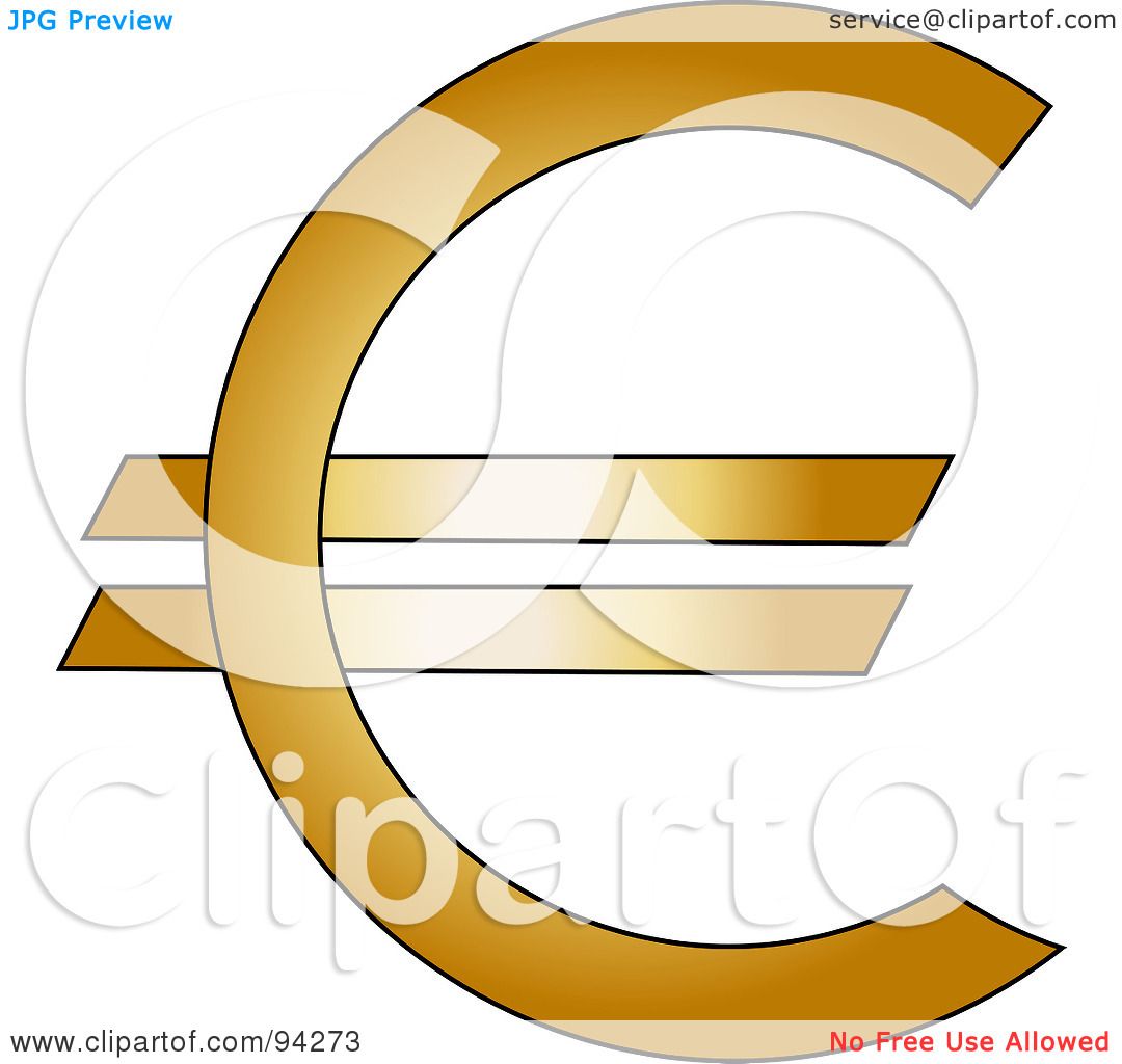 free clipart euro sign - photo #45