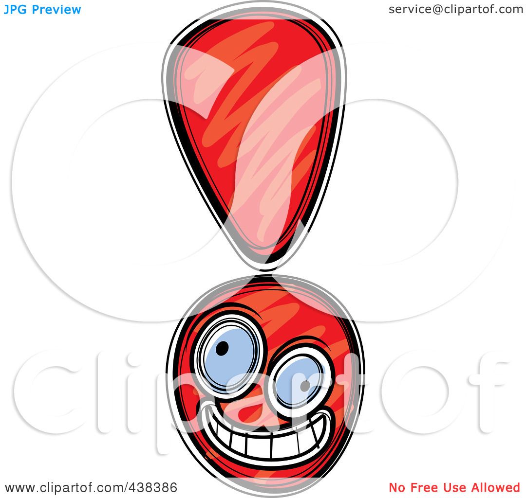 Royalty-Free (RF) Clipart Illustration of a Goofy Red ...