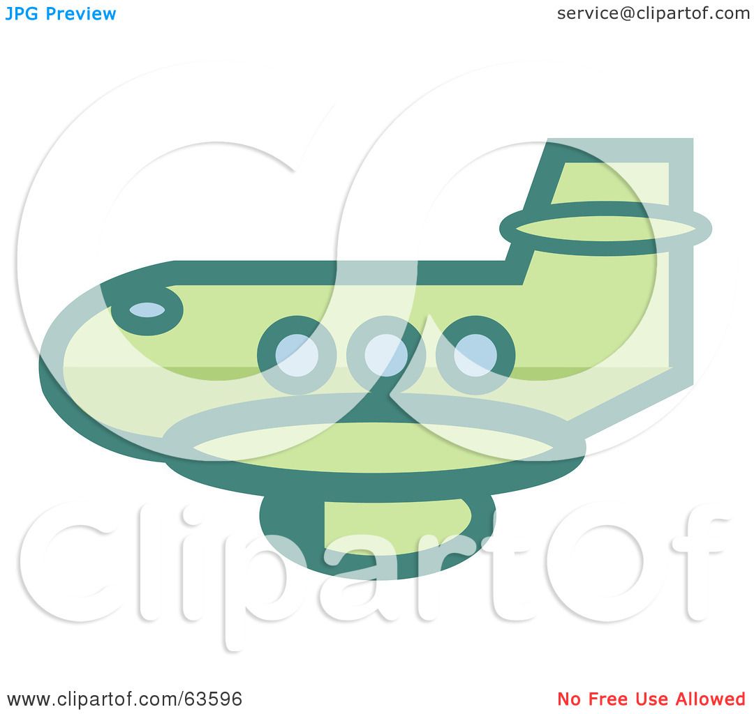 green airplane clipart - photo #27