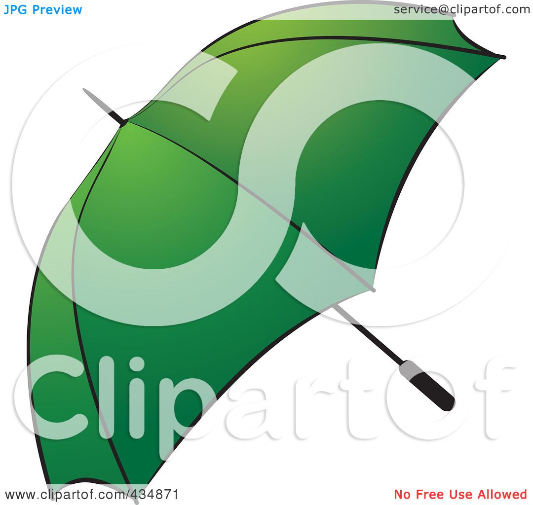 green umbrella clip art - photo #48