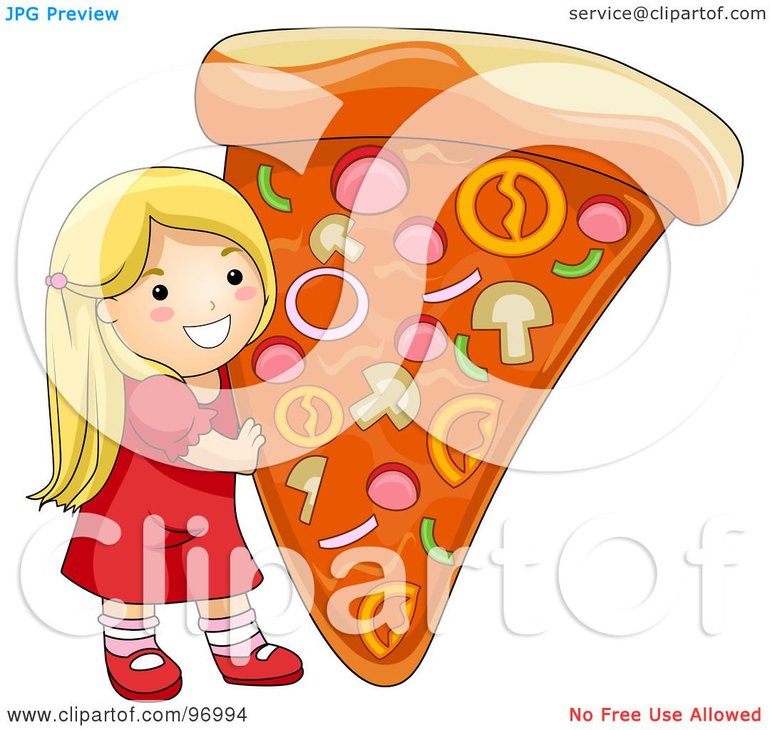 pizza girl clipart - photo #24