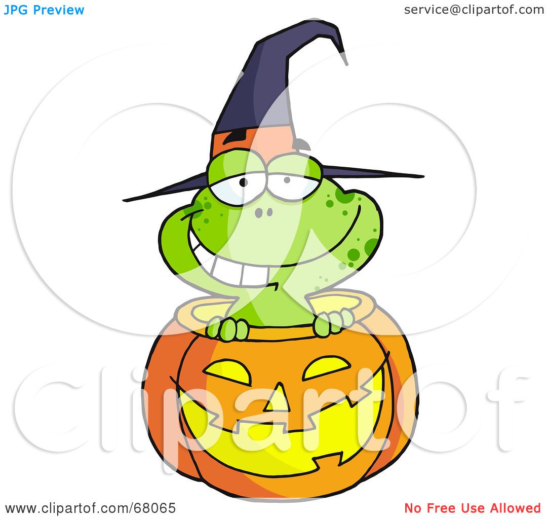 free halloween frog clip art - photo #18