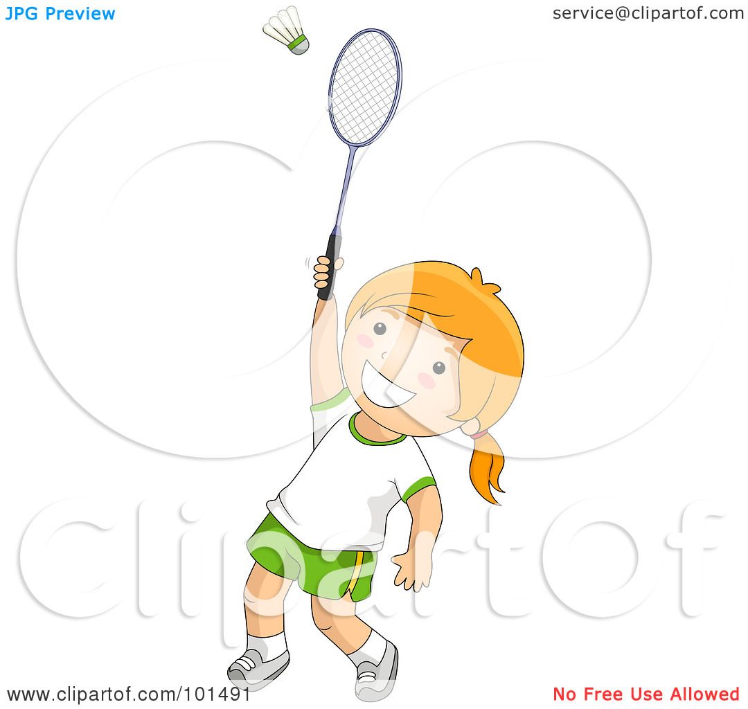 play badminton clipart - photo #47