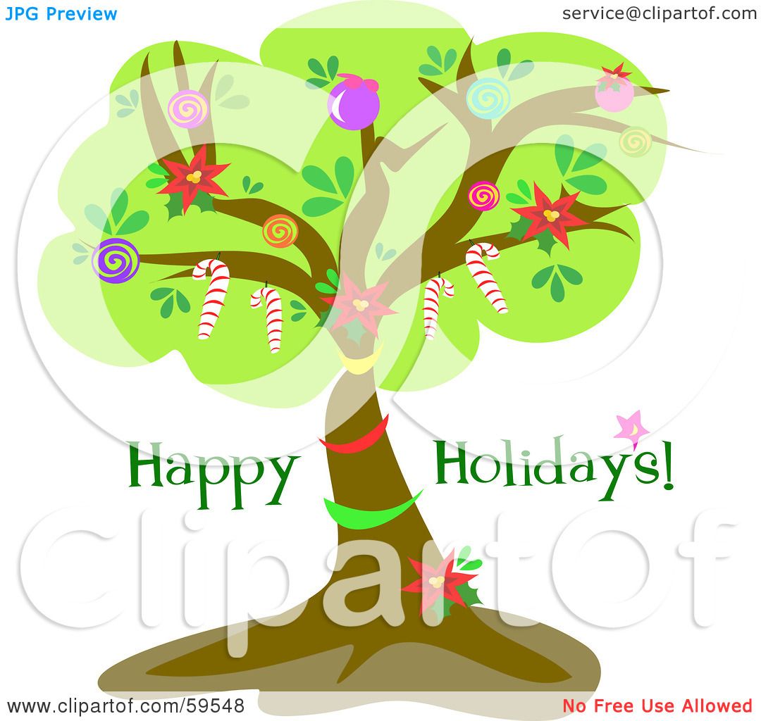 free clipart happy holidays greeting - photo #50