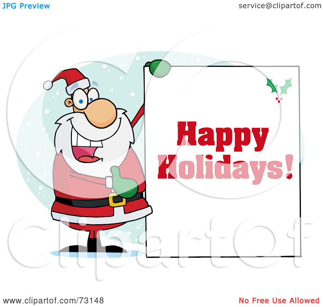 free clipart happy holidays greeting - photo #48