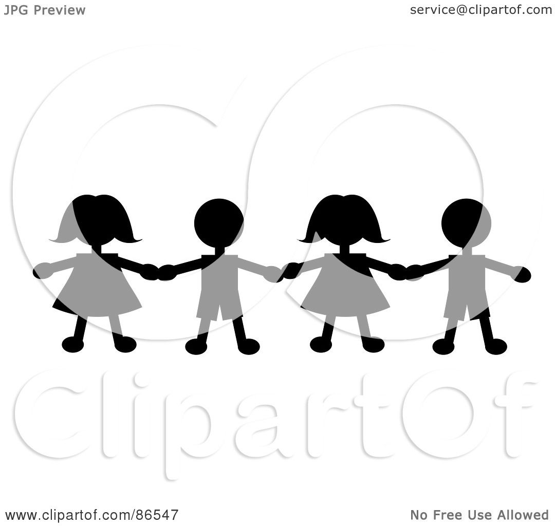 clipart boy and girl holding hands - photo #29