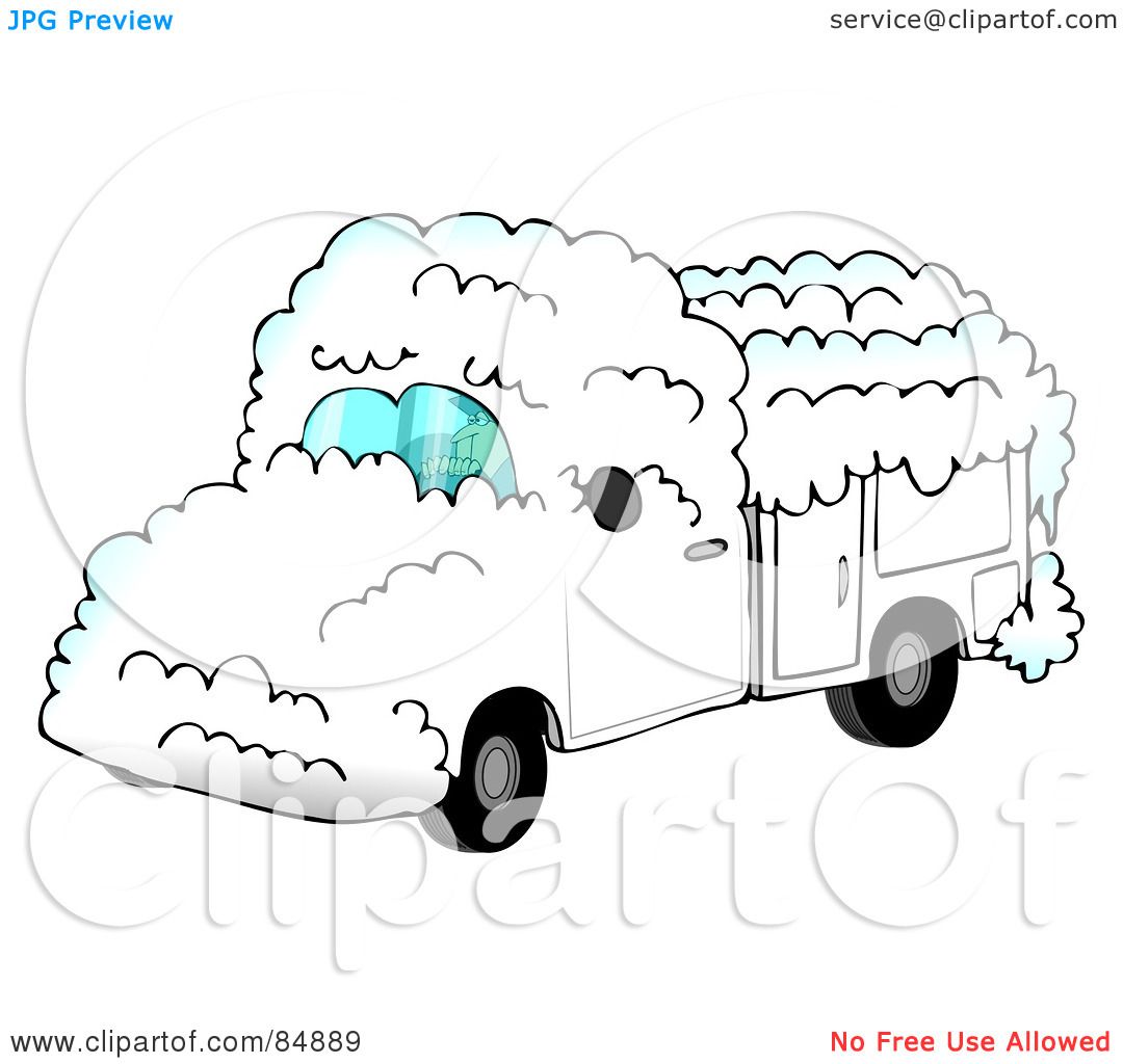 clipart driving in snow - photo #4