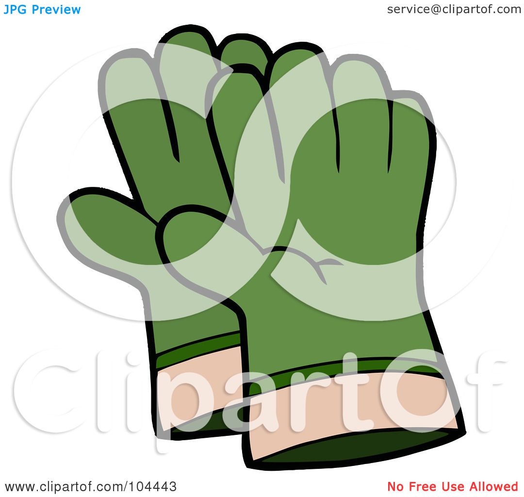 free clip art garden gloves - photo #32