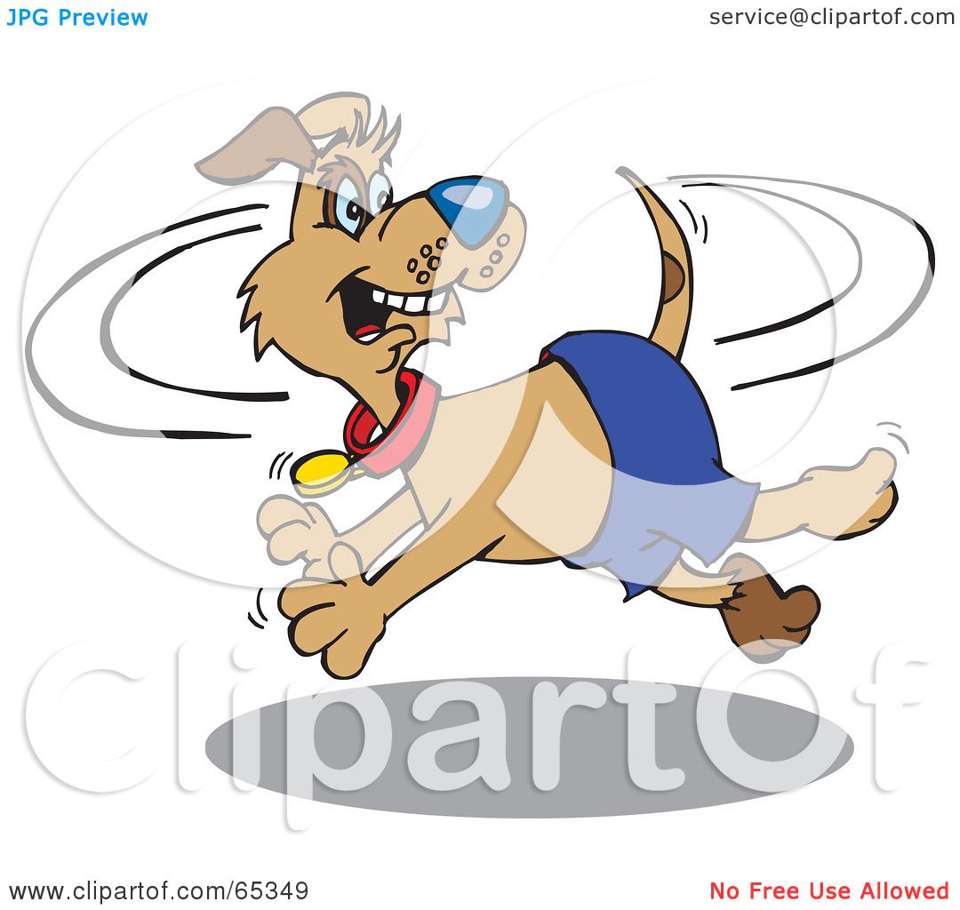 clipart dog chasing tail - photo #10