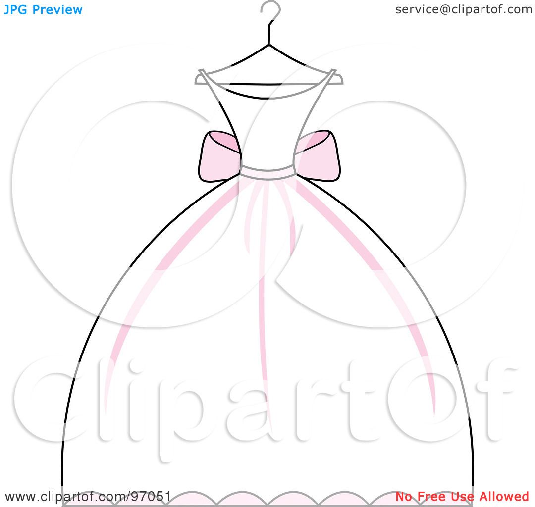 cartoon wedding dress