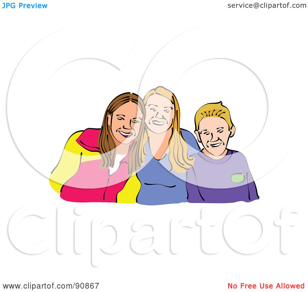 free clipart of two sisters - photo #32