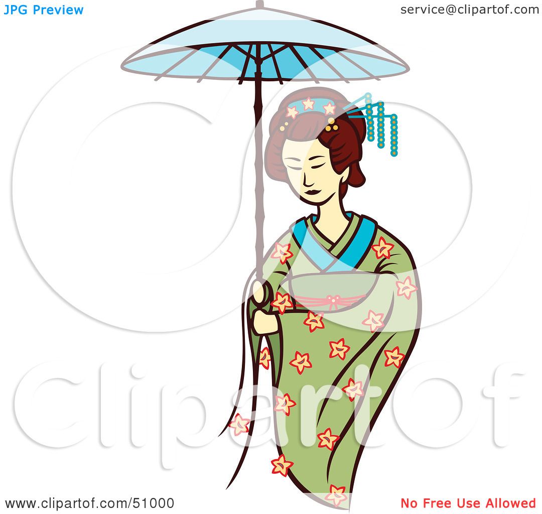 geisha girl clipart - photo #27