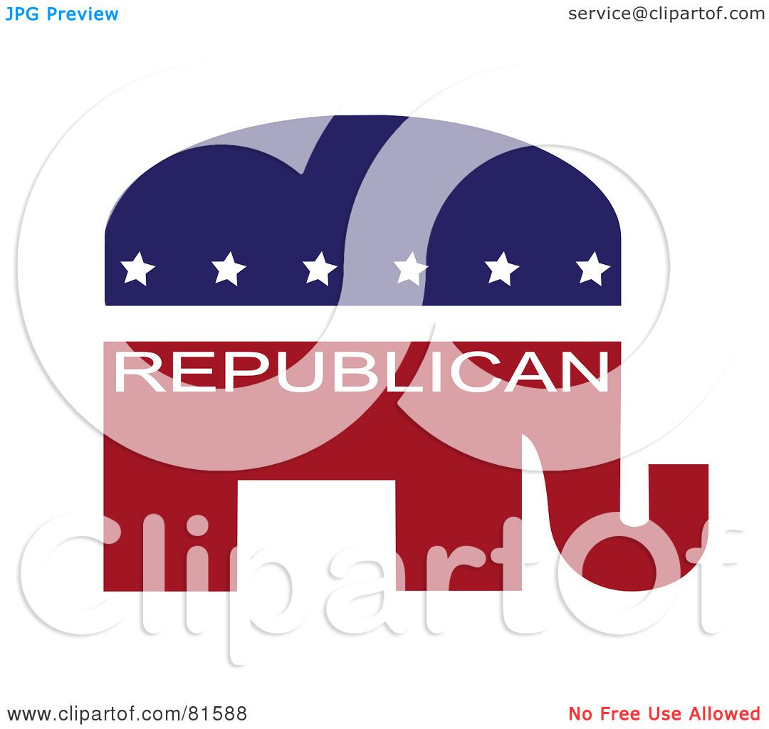 free clipart republican elephant - photo #46