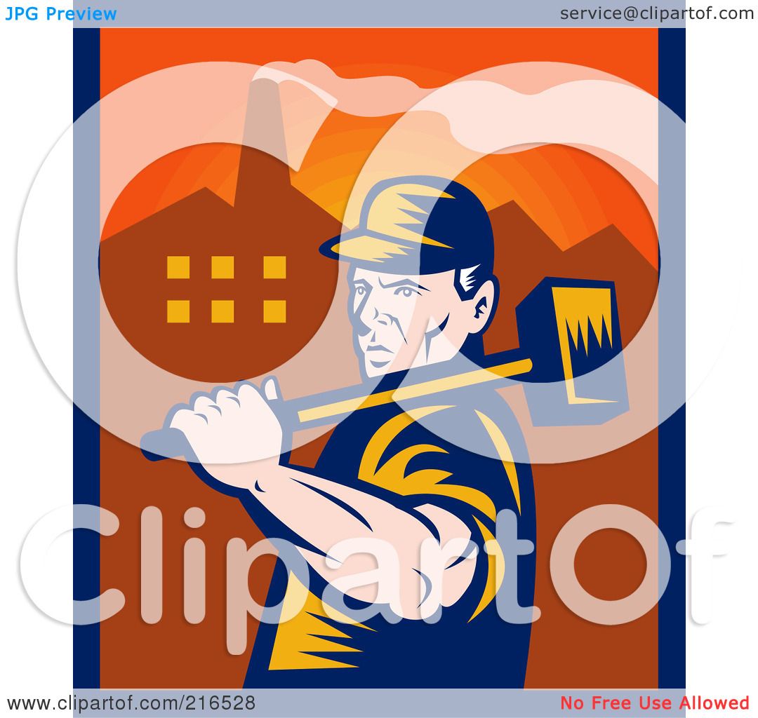 free clipart factory worker - photo #31