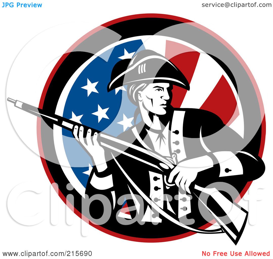 clipart of revolutionary war soldiers - photo #7