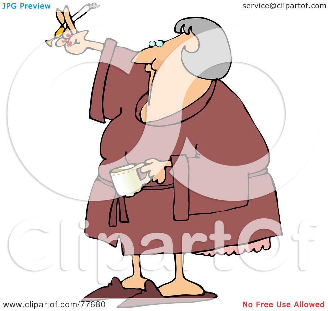 clipart of lady drinking coffee - photo #50