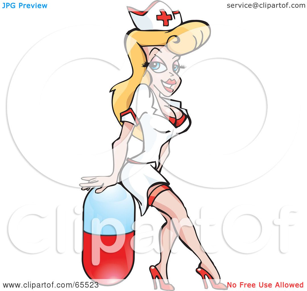 Sexy nurse clip art