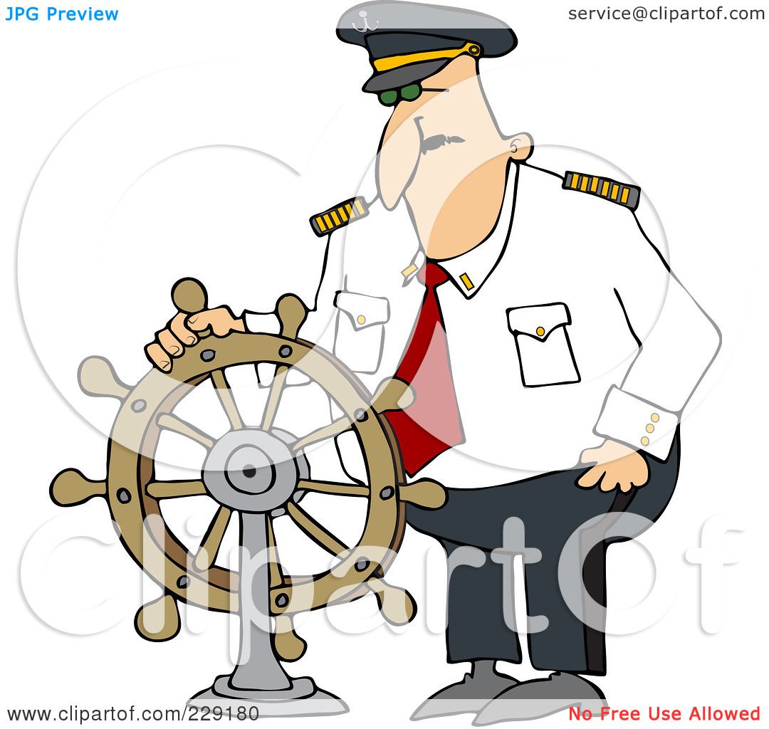 ship captain clipart - photo #35