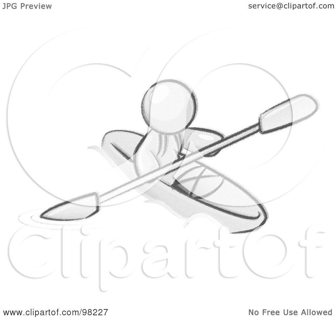 Displaying 17&gt; Images For - Kayak Paddle Drawing