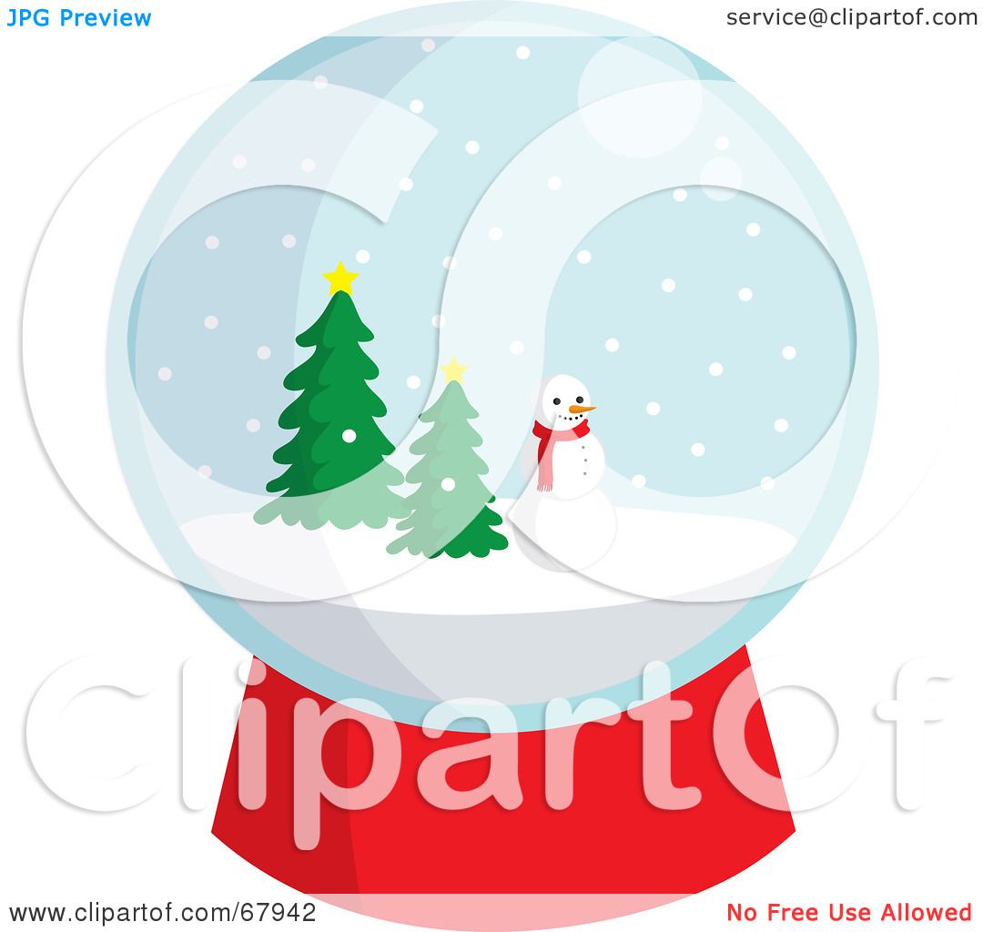 free clipart snow globe - photo #50