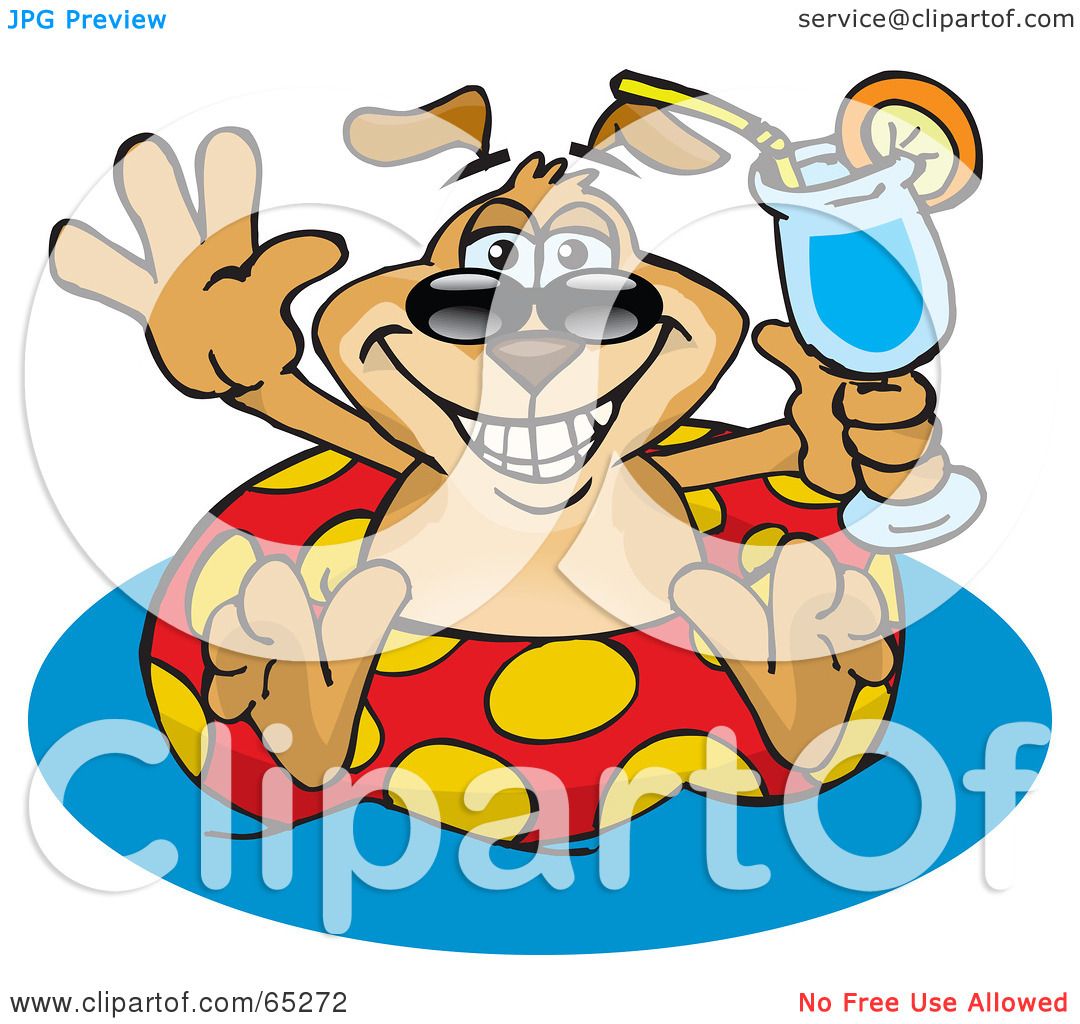 dog drinking water clipart - photo #26