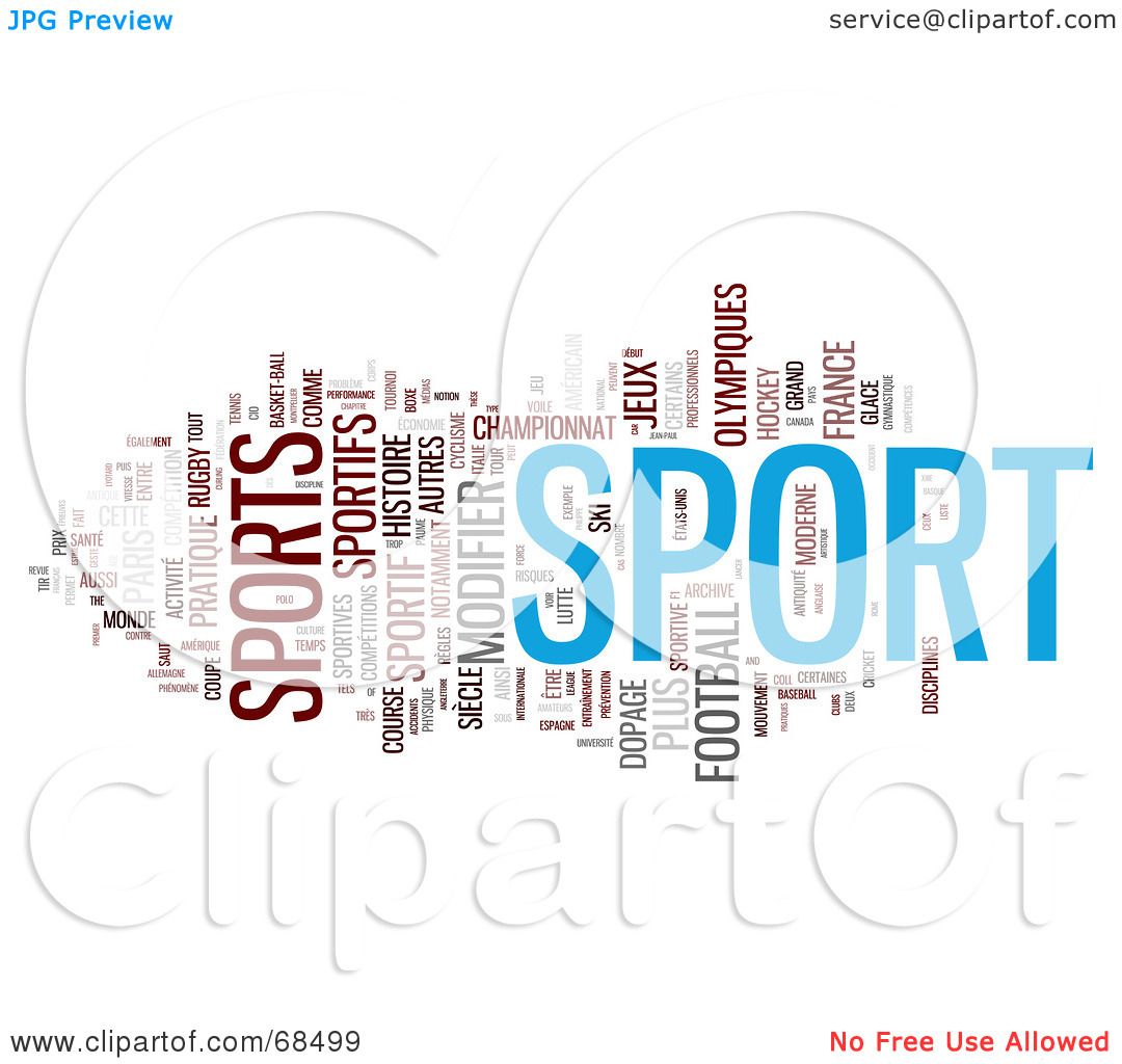 clipart word sport - photo #33