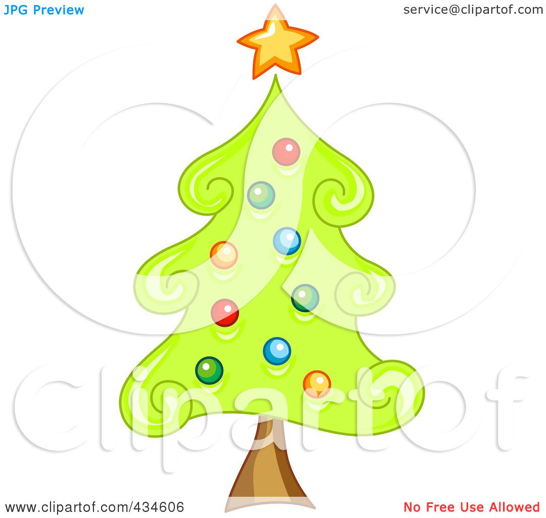 Royalty-Free (RF) Clipart Illustration of a Swirly ...