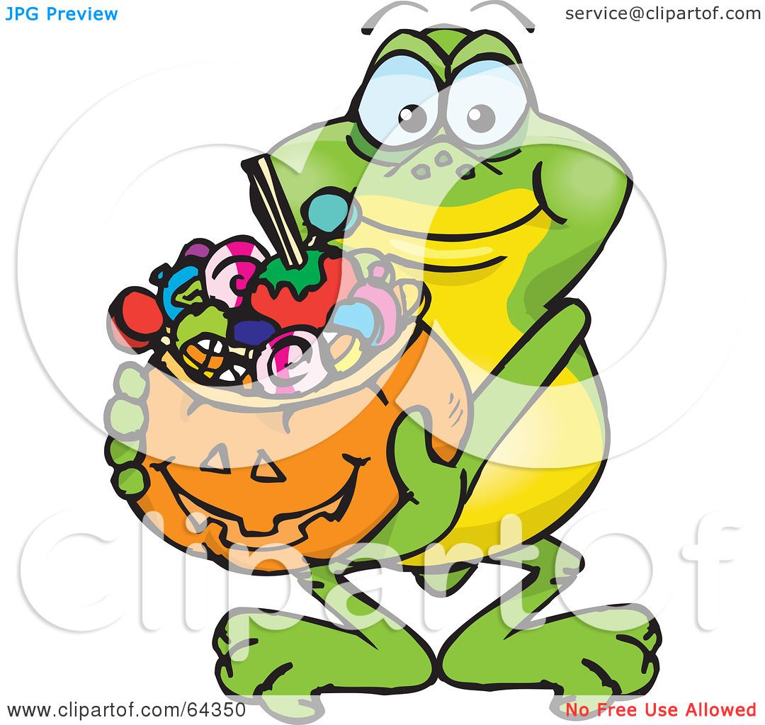 free halloween frog clip art - photo #24