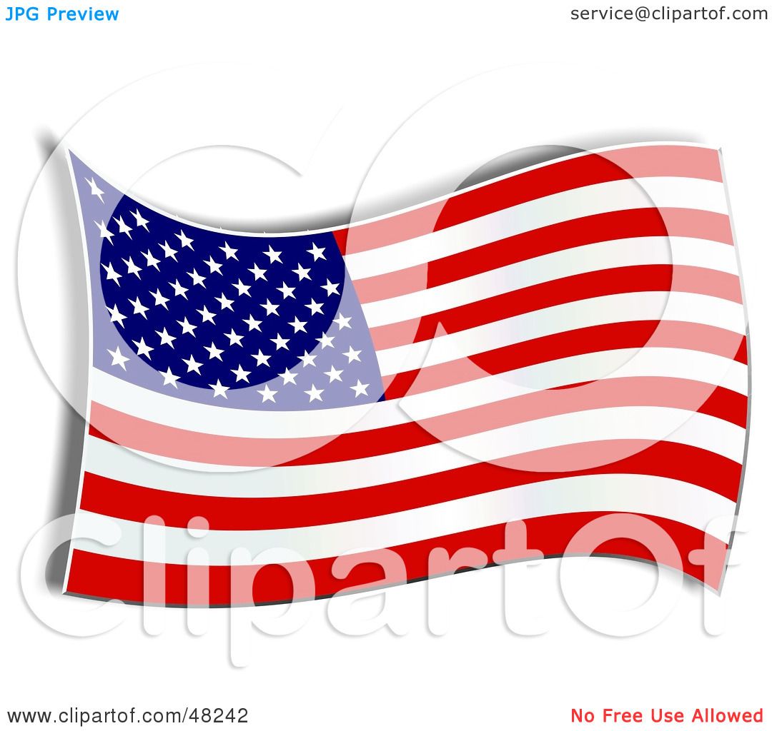 royalty free american flag clip art - photo #29