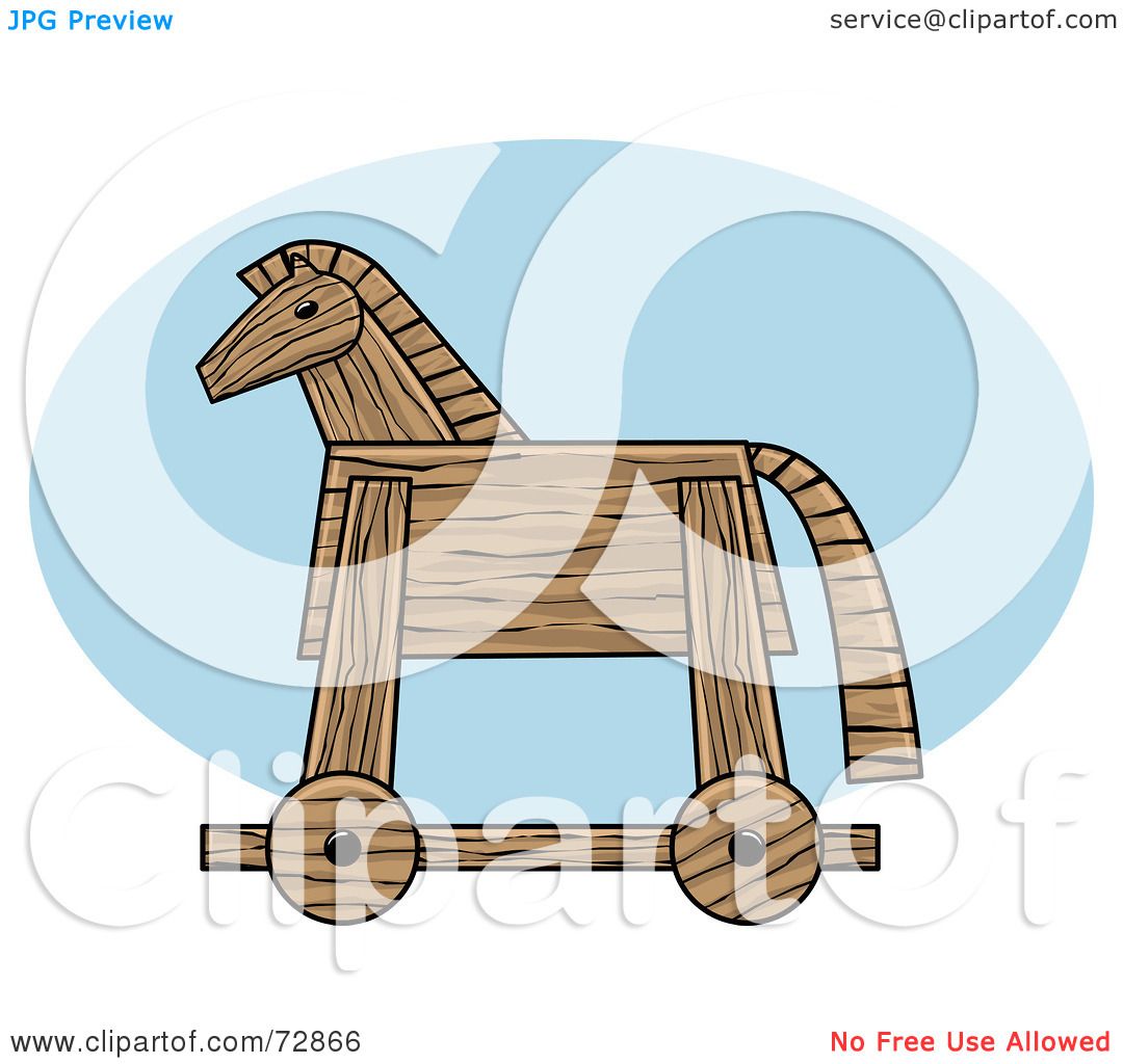 free clip art trojan horse - photo #24
