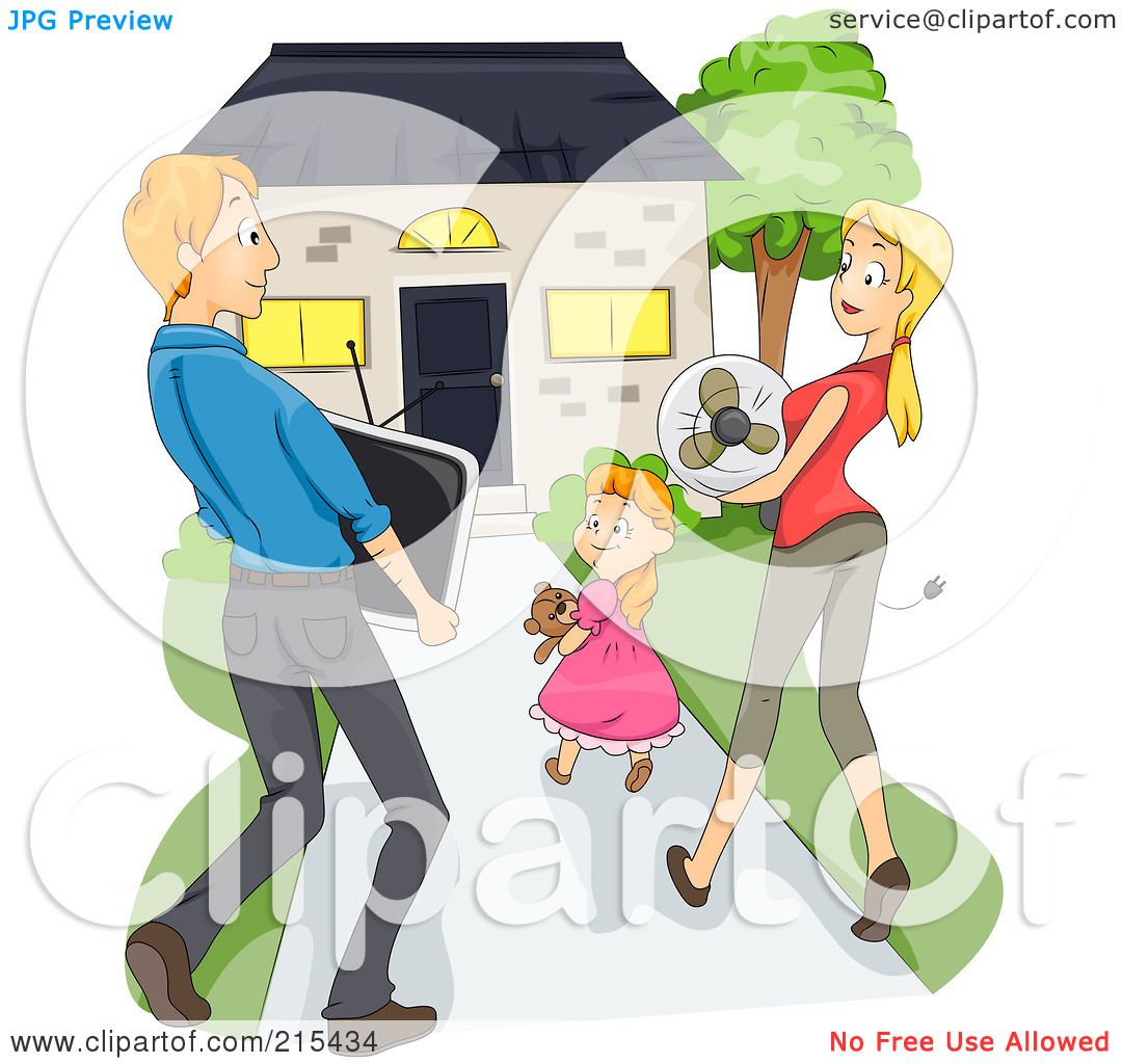 family moving clipart - photo #7