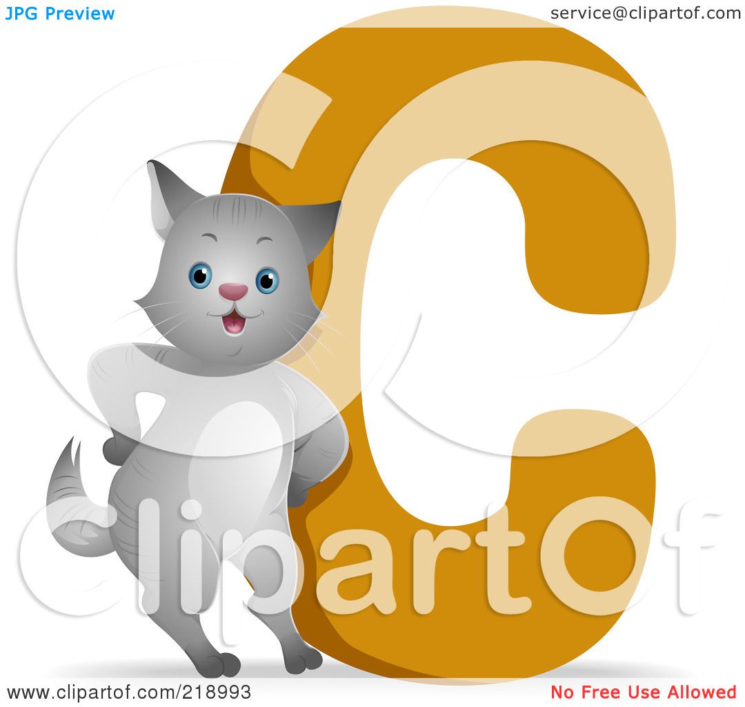 cat alphabet clipart - photo #6