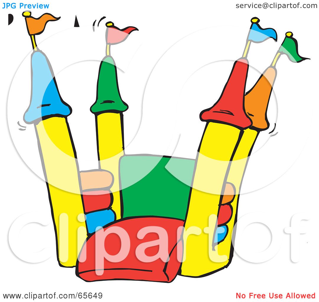 jumping castle clipart - photo #25