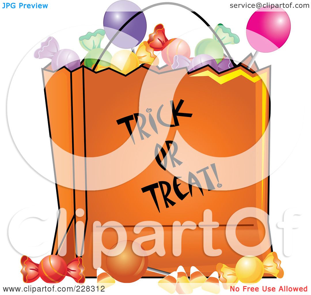 bag of candy clipart - photo #27