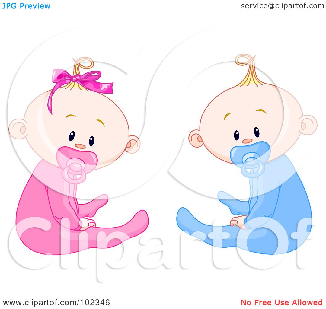 twin baby girl clipart free - photo #45