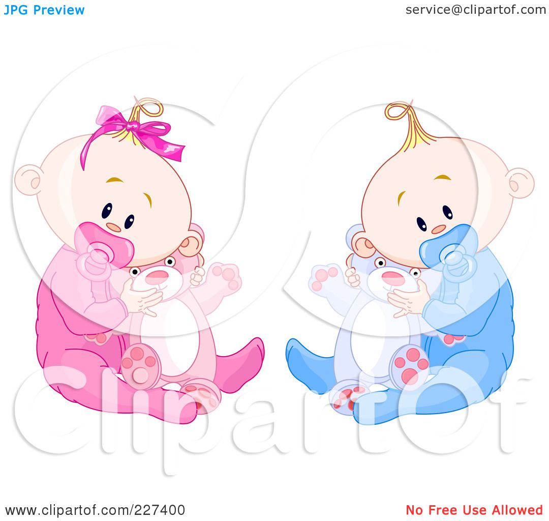 free clipart baby twins - photo #27