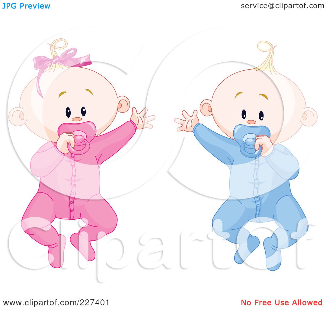 free clipart baby twins - photo #24