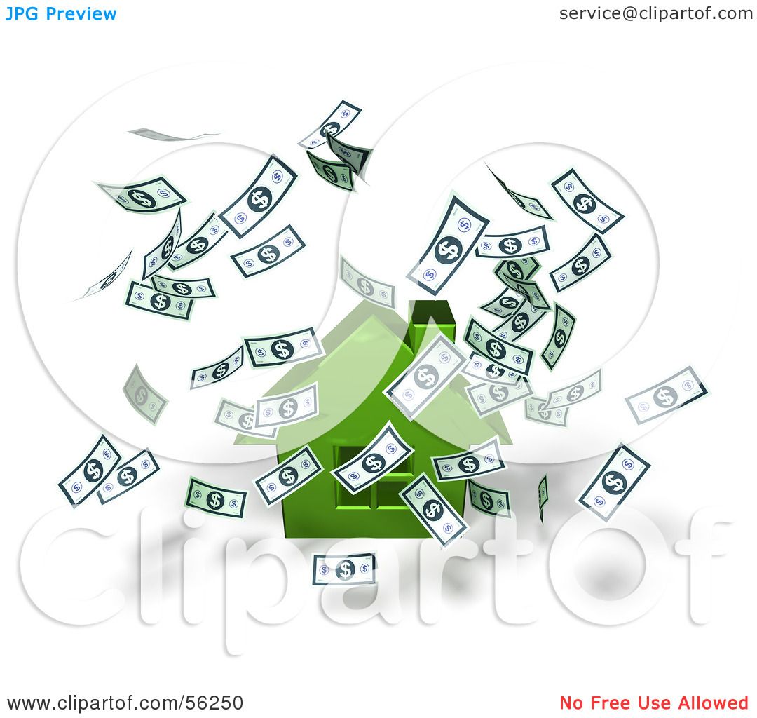 clipart of money falling - photo #34