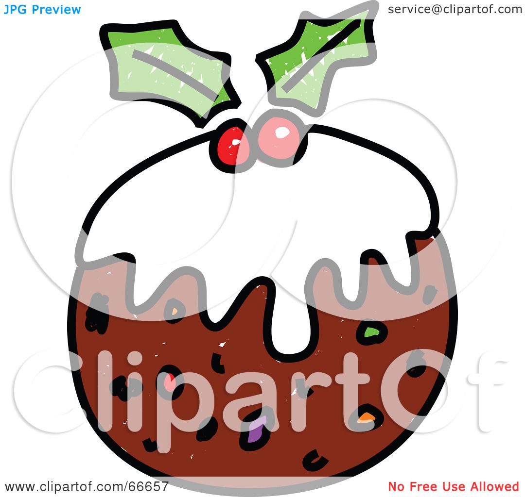 free clipart christmas pudding - photo #44