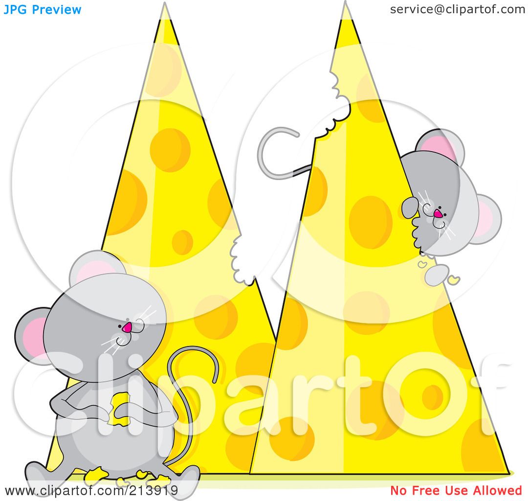 clipart mouse eating cheese - photo #48