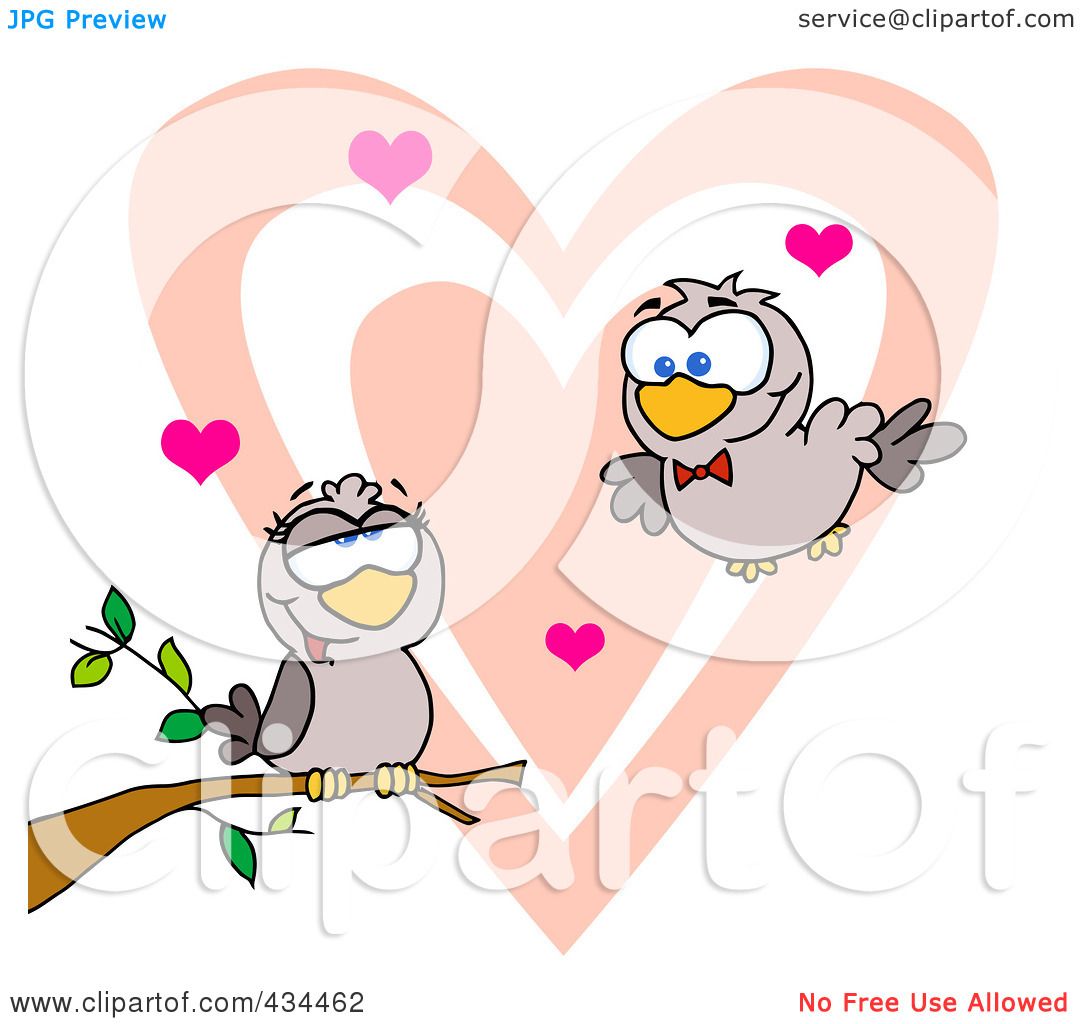 free clipart two turtle doves - photo #33