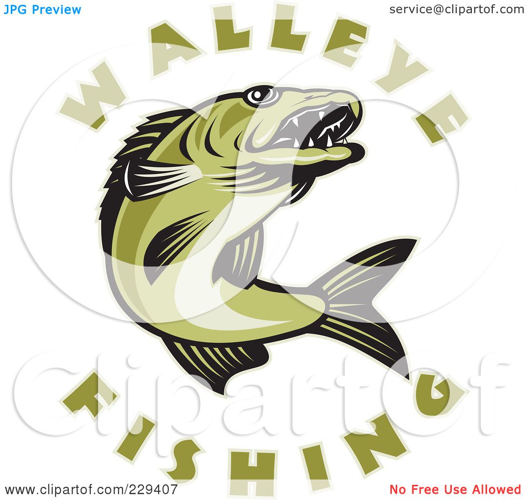 clip art walleye fish - photo #37